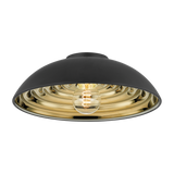 Troy Lighting Eclipse Soft Black 16.25W x 16.25L x 6H Flush Mount