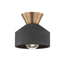 Troy Lighting Covina PATINA BRASS 7.75W x 7.75L x 7.75H Flush Mount