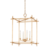 Troy Lighting Huck VINTAGE GOLD LEAF 22W x 22L x 29.75H Candleholder