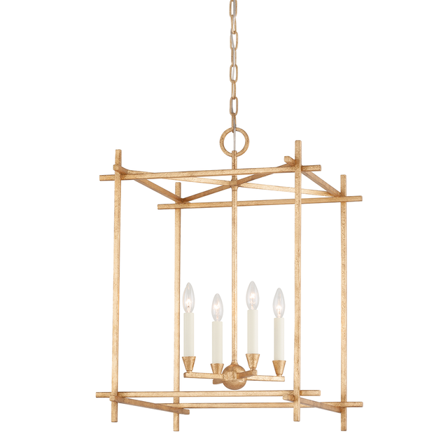 Troy Lighting Huck VINTAGE GOLD LEAF 22W x 22L x 29.75H Candleholder