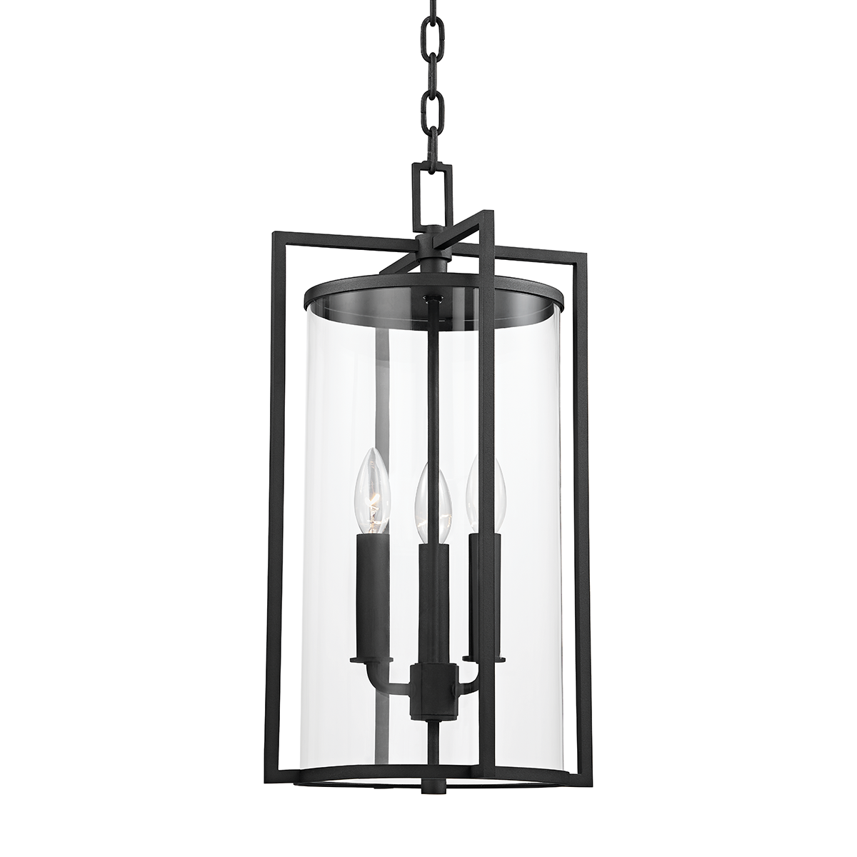 Troy Lighting Percy TEXTURED BLACK 11W x 11L x 20.5H Candleholder