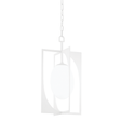 Troy Lighting Enzo GESSO WHITE 13W x 13L x 24.5H Candleholder