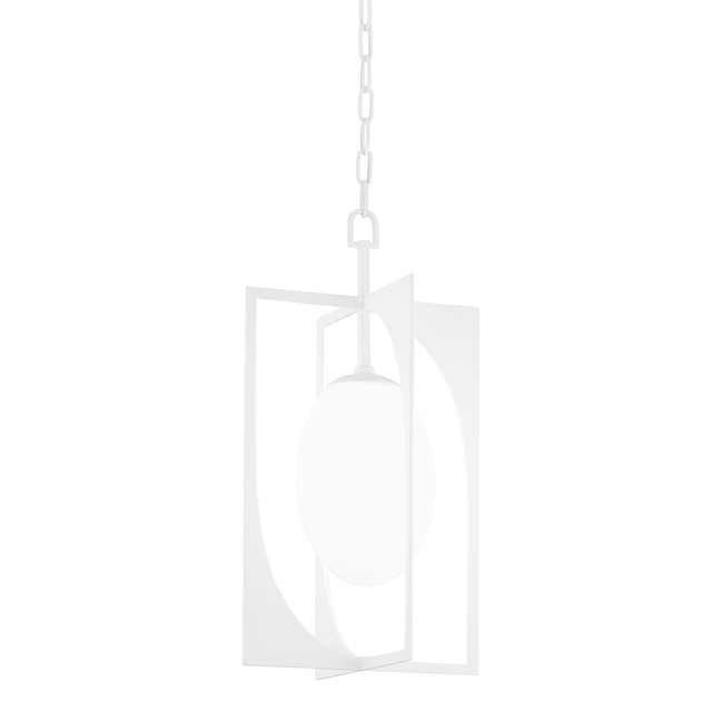 Troy Lighting Enzo GESSO WHITE 13W x 13L x 24.5H Candleholder