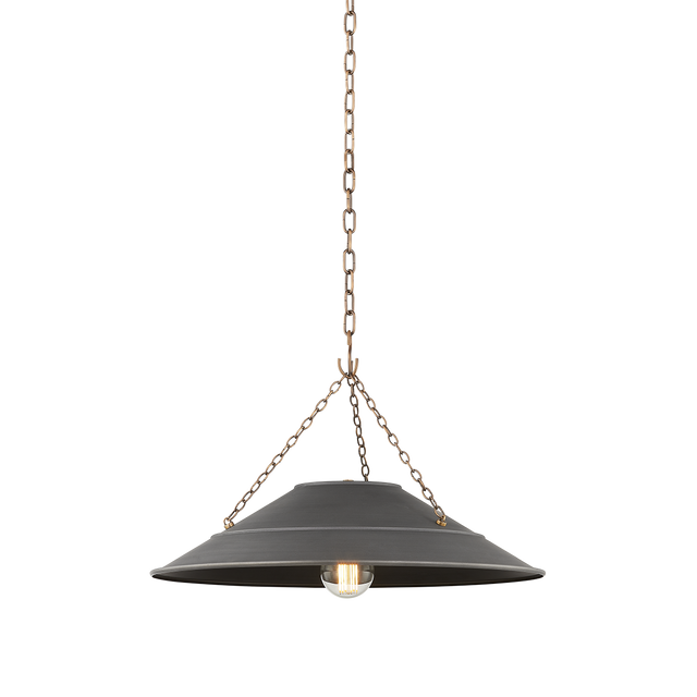 Troy Lighting Arcane PATINA BRASS 23W x 23L x 16H Pendant