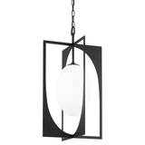 Troy Lighting Enzo BLACK IRON 18W x 18L x 32H Candleholder