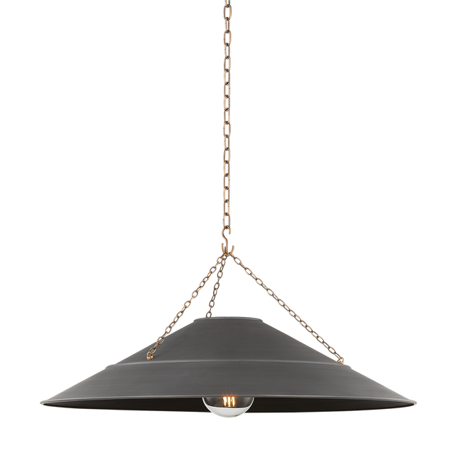 Troy Lighting Arcane PATINA BRASS 33.75W x 33.75L x 18H Pendant