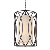 Troy Lighting Sausalito SILVER GOLD 17.75W x 17.75L x 28.25H Pendant