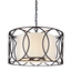 Troy Lighting Sausalito TEXTURED IRON 25W x 25L x 16.5H Chandelier
