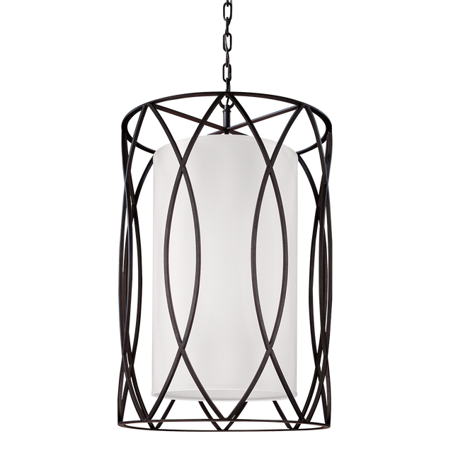 Troy Lighting Sausalito TEXTURED IRON 22W x 22L x 35H Pendant