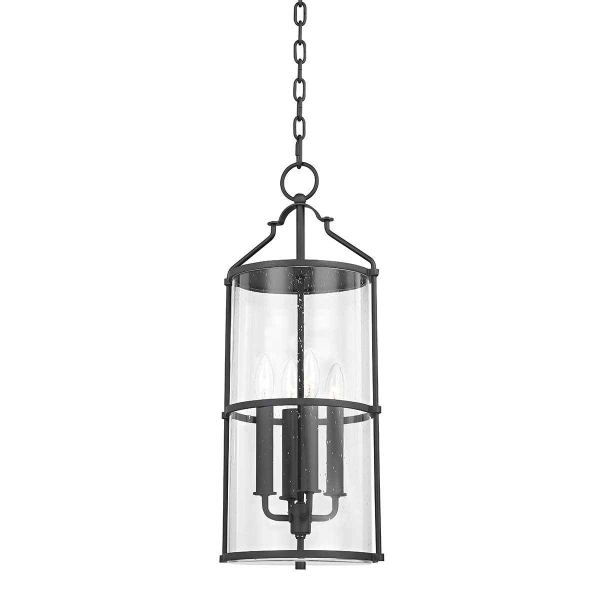Troy Lighting Burbank TEXTURED BLACK 10W x 10L x 24.25H Candleholder