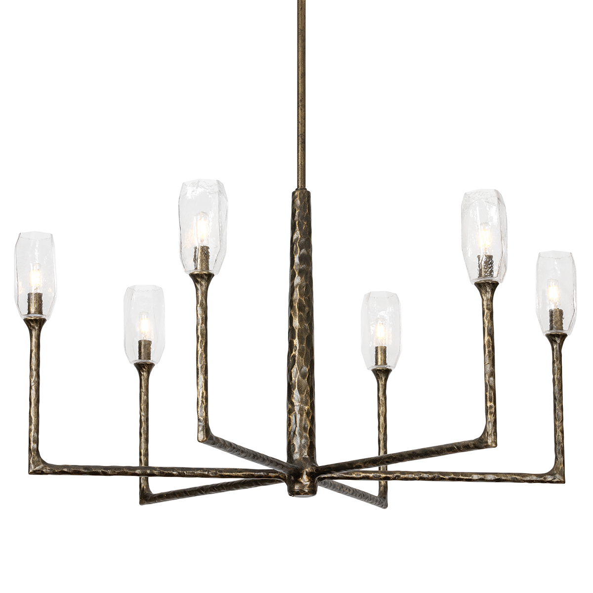 Troy Lighting Lyle BLACK PATINA GOLD 36W x 36L x 34.25H Chandelier