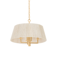Troy Lighting Azar Vintage Gold Leaf 20.5W x 20.5L x 15.75H Pendant