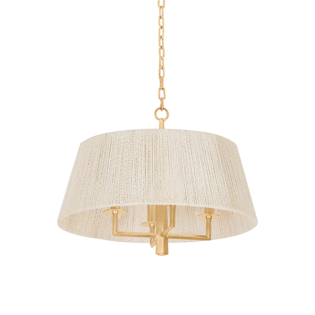 Troy Lighting Azar Vintage Gold Leaf 20.5W x 20.5L x 15.75H Pendant