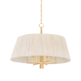 Troy Lighting Azar Vintage Gold Leaf 30W x 30L x 23.25H Pendant