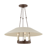 Troy Lighting Archive Bronze 25W x 25L x 10H Chandelier