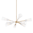 Troy Lighting Camarillo PATINA BRASS 60W x 60L x 20.75H Chandelier