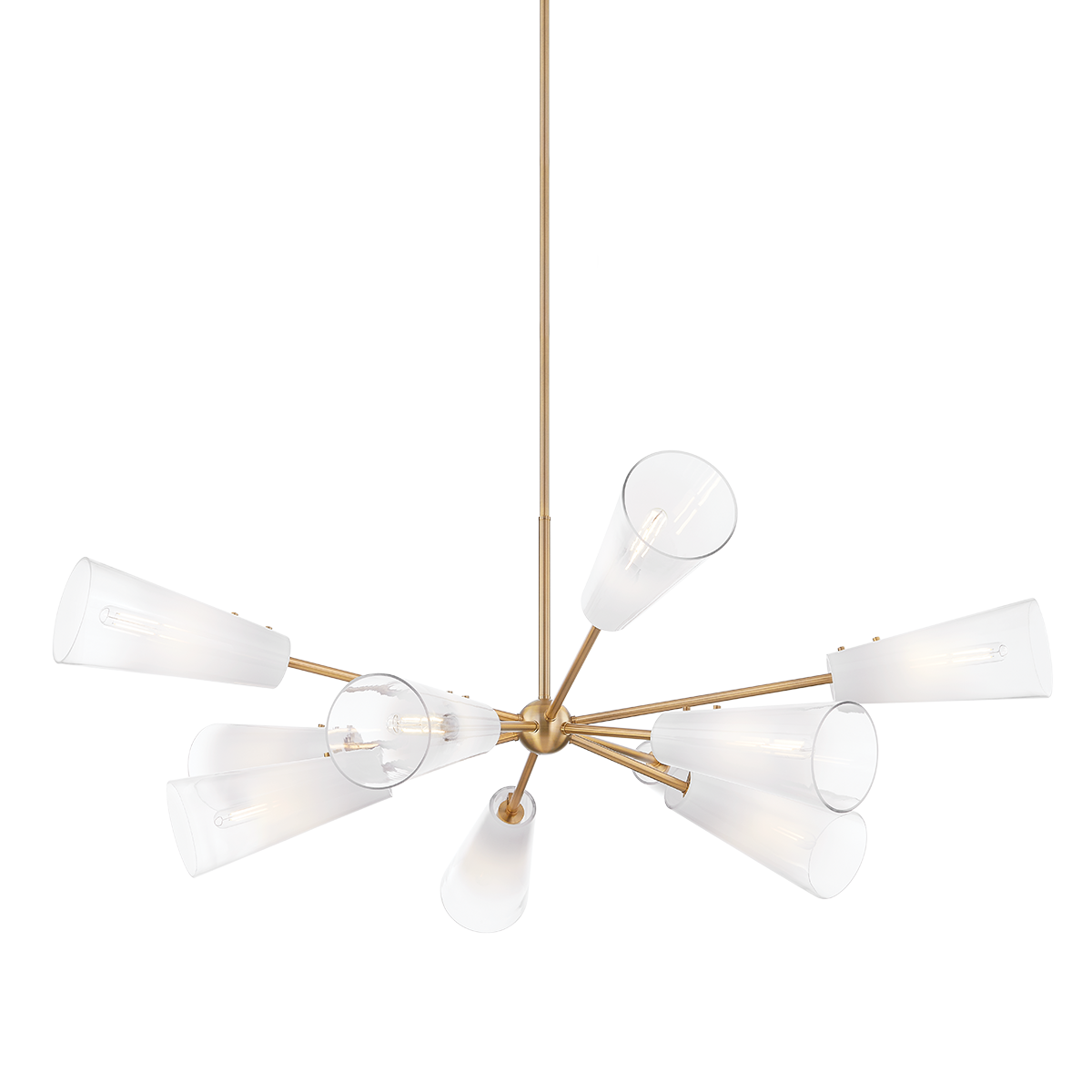 Troy Lighting Camarillo PATINA BRASS 60W x 60L x 20.75H Chandelier