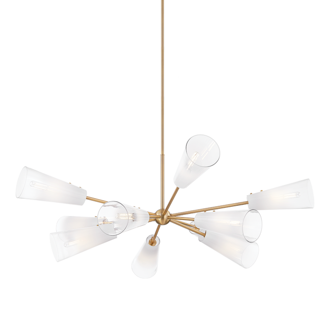 Troy Lighting Camarillo PATINA BRASS 60W x 60L x 20.75H Chandelier