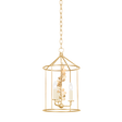 Troy Lighting Adrienne Vintage Gold Leaf 11.5W x 11.5L x 21H Candleholder