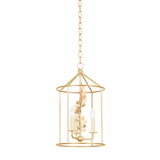 Troy Lighting Adrienne Vintage Gold Leaf 11.5W x 11.5L x 21H Candleholder