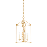 Troy Lighting Adrienne Vintage Gold Leaf 15.5W x 15.5L x 26H Candleholder
