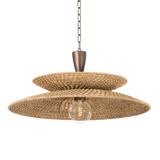 Troy Lighting Landry BRONZE LEAF 30W x 30L x 15H Pendant
