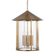 Troy Lighting Long Beach PATINA BRASS 22W x 22L x 27.75H Candleholder
