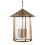 Troy Lighting Long Beach PATINA BRASS 22W x 22L x 27.75H Candleholder