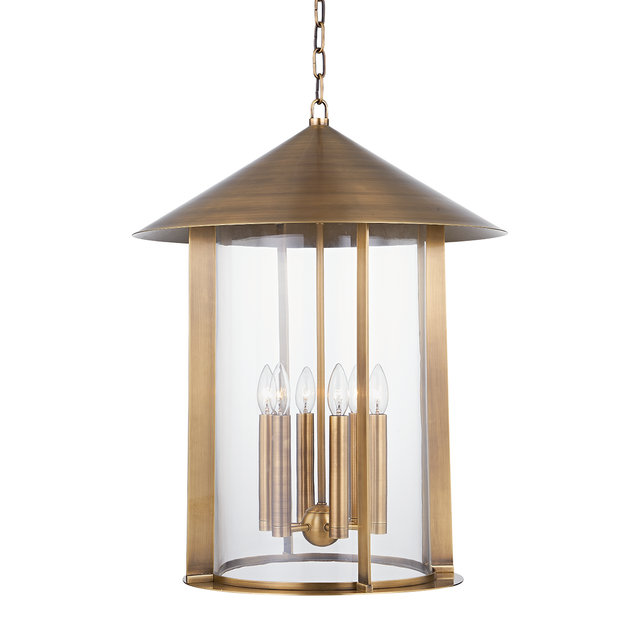 Troy Lighting Long Beach PATINA BRASS 22W x 22L x 27.75H Candleholder