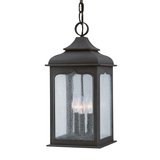 Troy Lighting Henry Street TEXTURED BRONZE 9W x 9L x 19.75H Candleholder