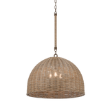 Troy Lighting Huxley TEXTURED BRONZE 24W x 24L x 17.25H Pendant