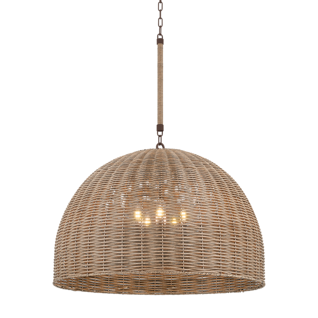 Troy Lighting Huxley TEXTURED BRONZE 34W x 34L x 23.25H Pendant