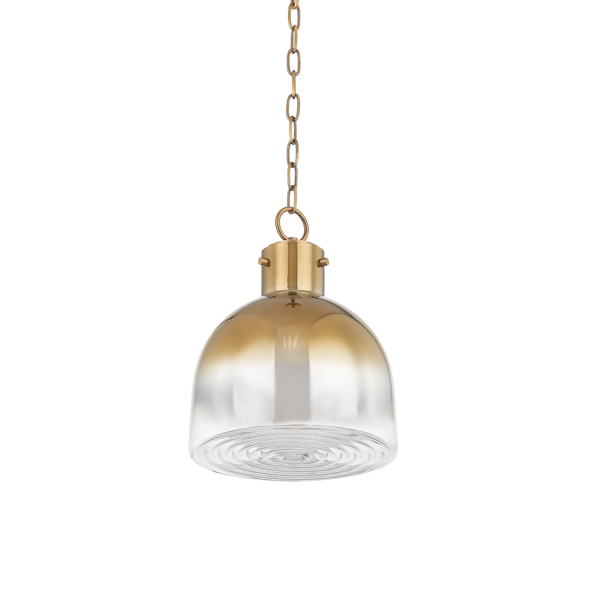 Troy Lighting Beryl PATINA BRASS 11.75W x 11.75L x 15.25H Pendant