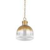 Troy Lighting Beryl PATINA BRASS 11.75W x 11.75L x 15.25H Pendant