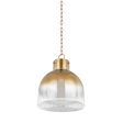 Troy Lighting Beryl PATINA BRASS 15.75W x 15.75L x 19H Pendant