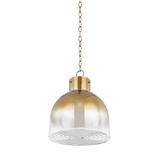 Troy Lighting Beryl PATINA BRASS 15.75W x 15.75L x 19H Pendant