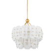 Troy Lighting Jacik Vintage Gold Leaf 24W x 24L x 23.25H Chandelier