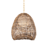 Troy Lighting Maester Vintage Gold Leaf 16W x 16L x 19.75H Pendant