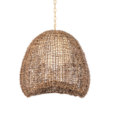 Troy Lighting Maester Vintage Gold Leaf 24W x 24L x 25H Pendant