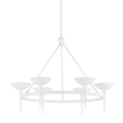 Troy Lighting Cecilia GESSO WHITE 40W x 40L x 30H Chandelier