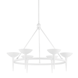 Troy Lighting Cecilia GESSO WHITE 40W x 40L x 30H Chandelier