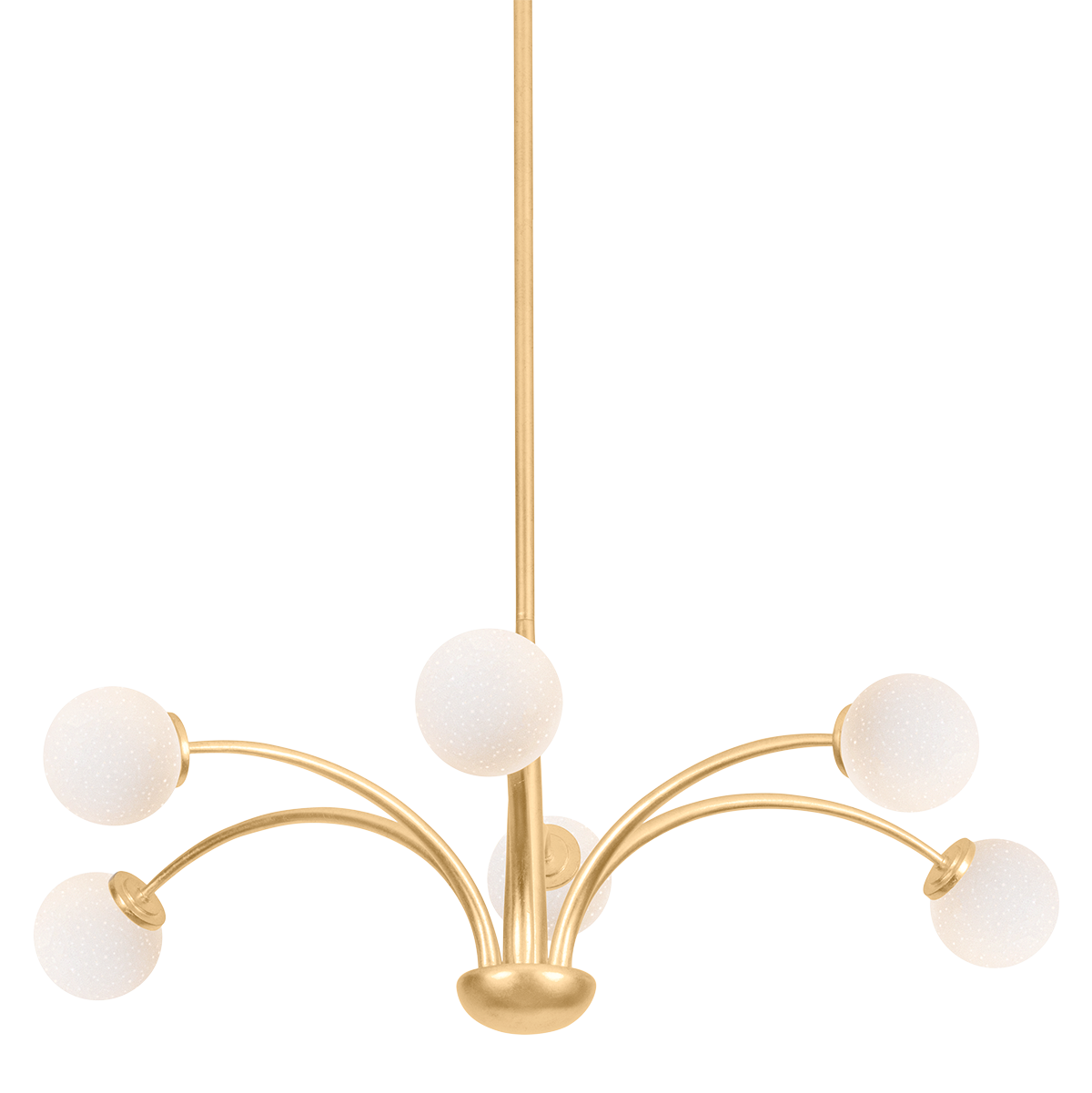 Troy Lighting Orinda VINTAGE GOLD LEAF 38.75W x 38.75L x 13.75H Chandelier