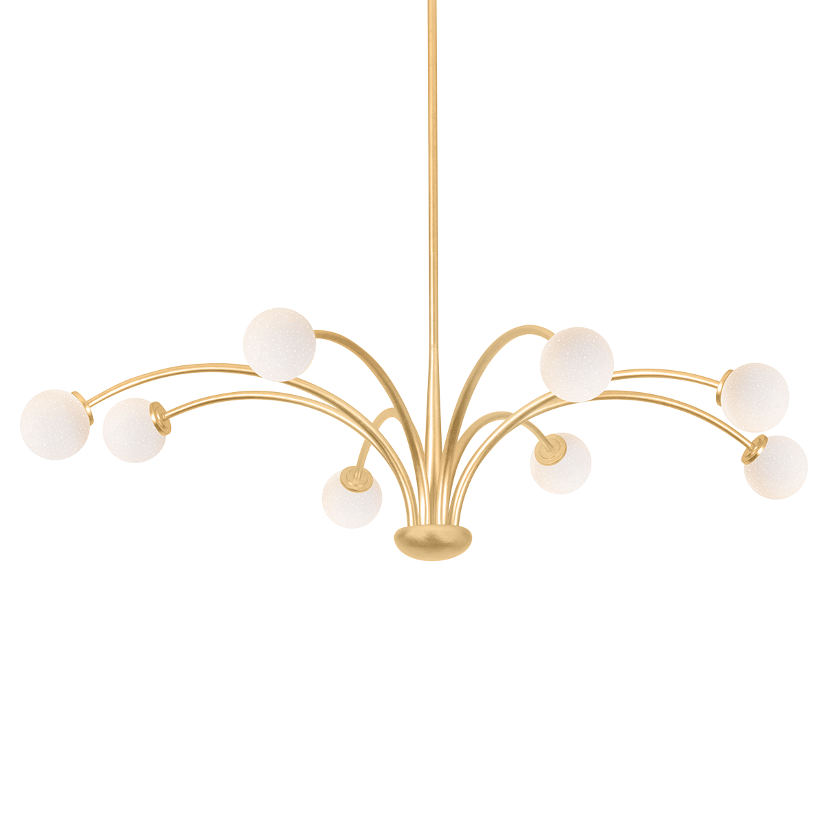 Troy Lighting Orinda VINTAGE GOLD LEAF 54.25W x 54.25L x 14H Chandelier
