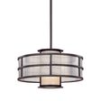 Troy Lighting Discus Graphite 18W x 18L x 10H Chandelier