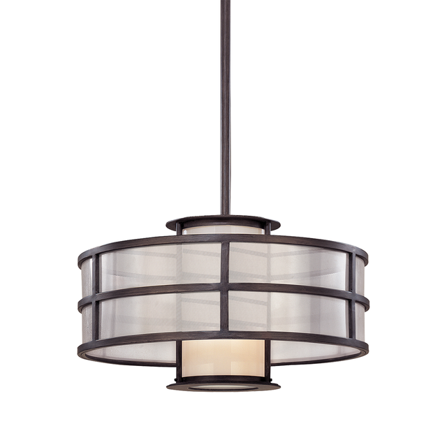 Troy Lighting Discus Graphite 18W x 18L x 10H Chandelier