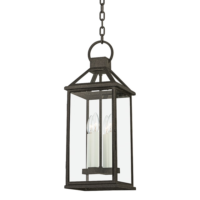 Troy Lighting Sanders FRENCH IRON 8.5W x 8.5L x 22.25H Candleholder