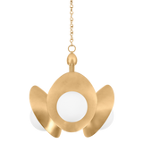 Troy Lighting Olson VINTAGE GOLD LEAF 24.25W x 24.25L x 22.25H Chandelier