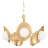 Troy Lighting Olson VINTAGE GOLD LEAF 38.25W x 38.25L x 26H Chandelier
