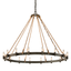 Troy Lighting Pike Place SHIPYARD BRONZE 42W x 42L x 32.5H Chandelier