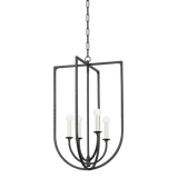 Troy Lighting Kael BLACK IRON 18W x 18L x 28.5H Candleholder